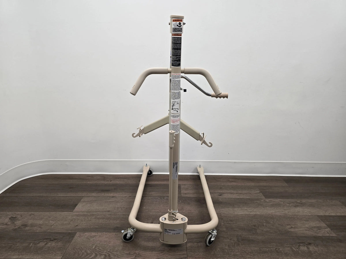 Invacare 9805P Hydraulic Patient Lift 450 lb Weight Capacity Manual Hoyer Lift Primis Medical