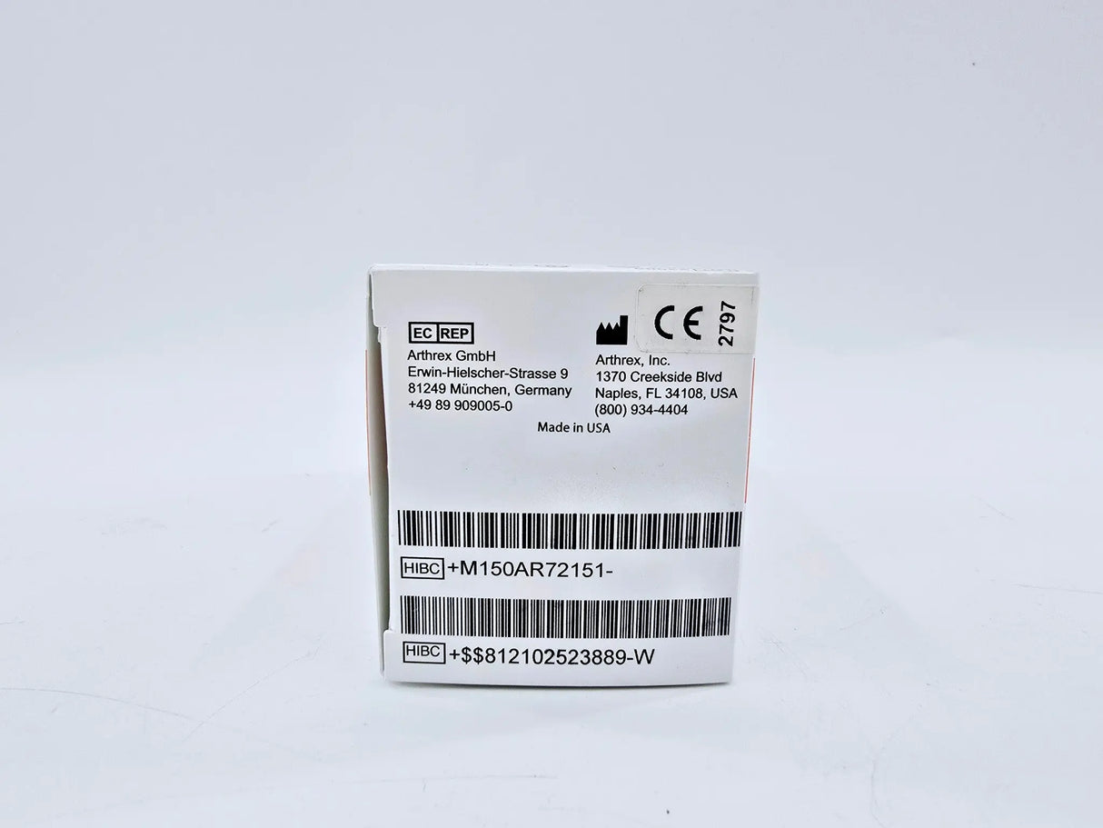 Arthrex AR-7215 FiberWire 5 WHITE BRAIDED 1X38" Box of 12 Arthrex