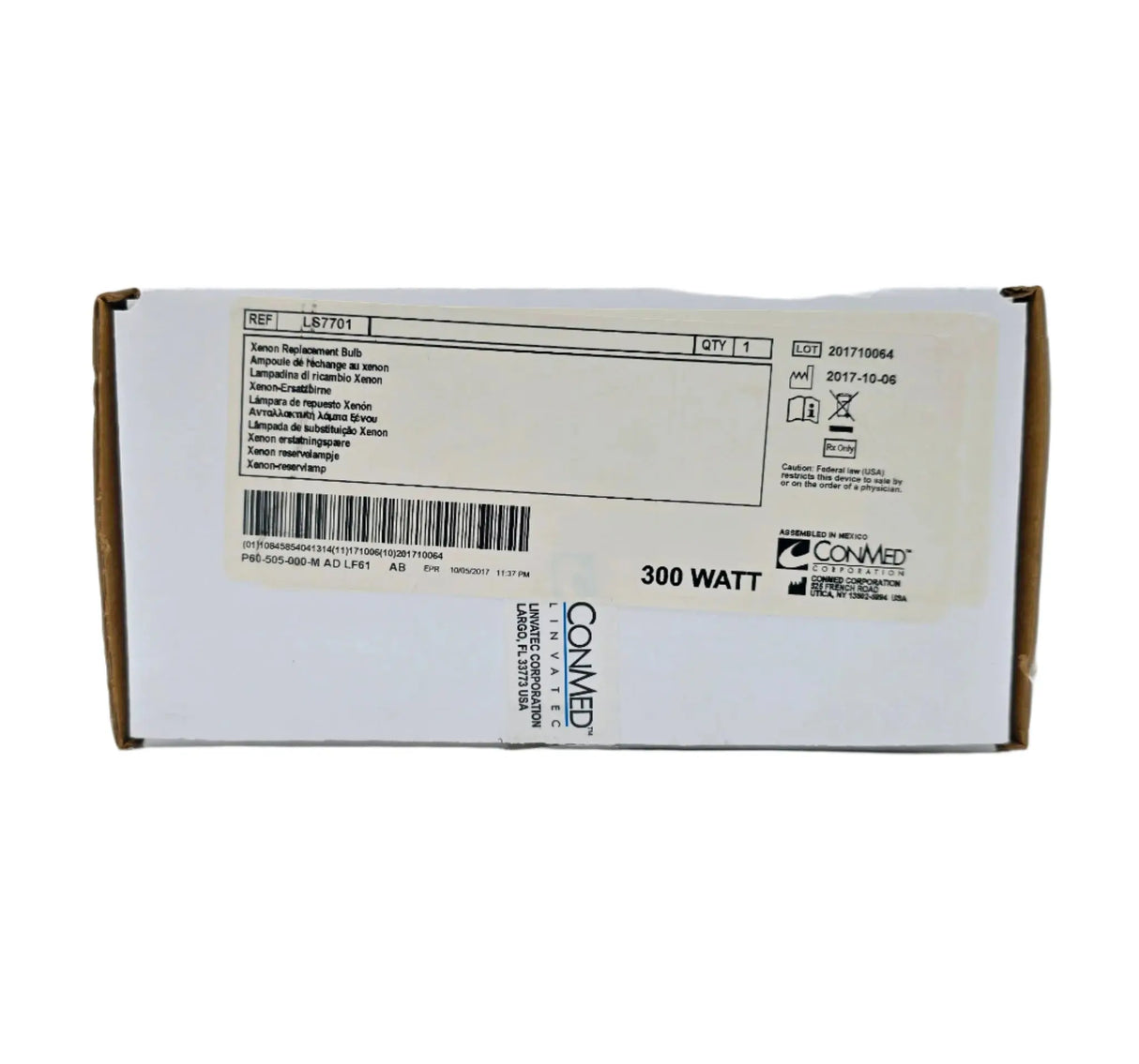 ConMed LS7701 300W Xenon Replacement Bulb NEW ConMed