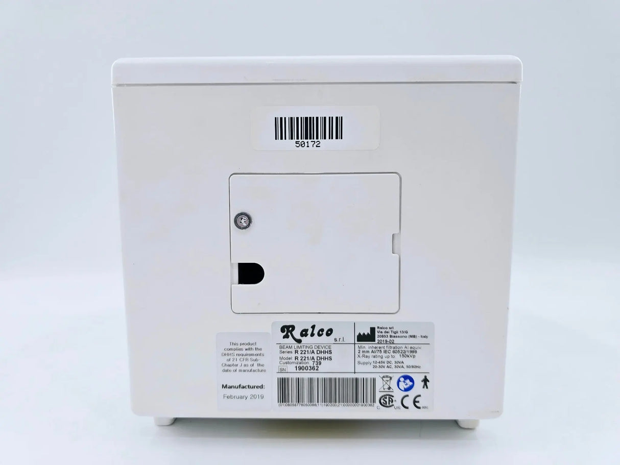 Ralco R 221/A DHHS Manual Collimator Ralco