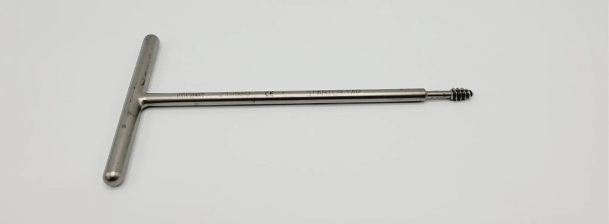 Depuy 219215 Mitek Ratchet Handle w/ Starter Tap Chuck Key & Case DePuy