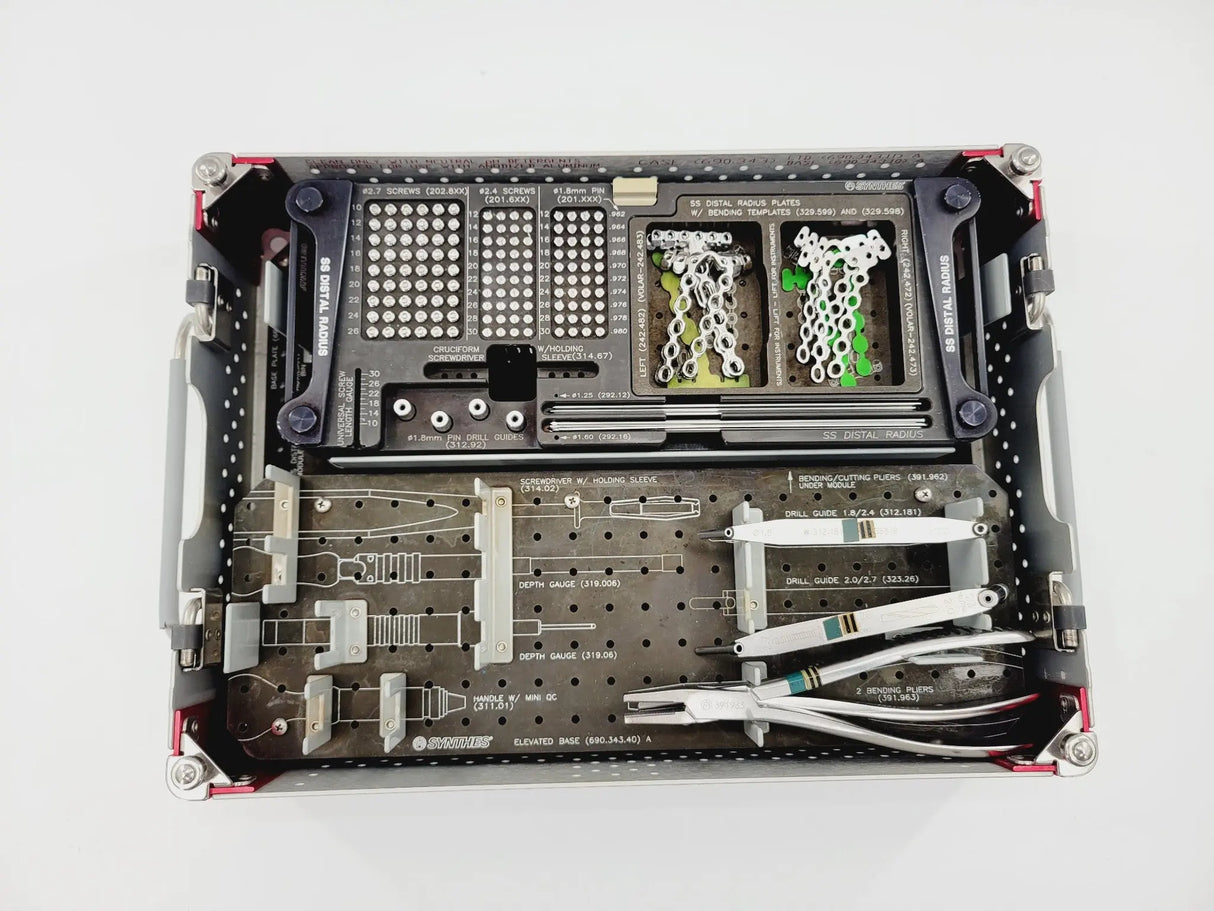 Synthes Distal Radius Plate Set Synthes