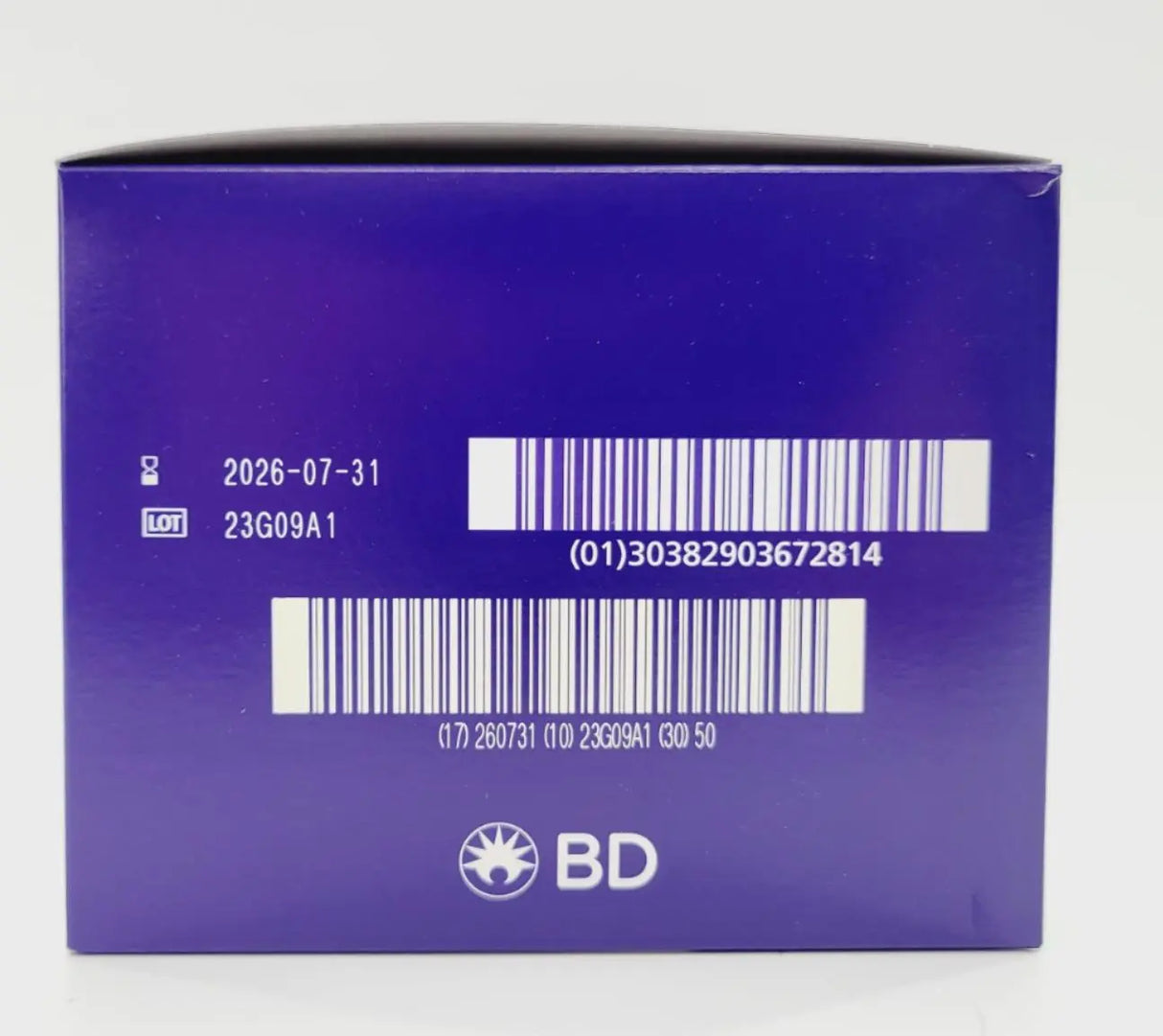 BD 367281 Vacutainer Safety-Lok Blood Collection Set 21G x 3/4" x 12" Box of 50 BD