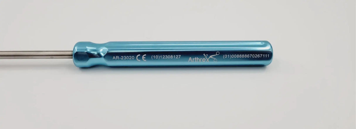 Arthrex AR-23020 D-Curette Both Sides Cut 3.4mm x 150mm Arthroscopy 10-3/4" Arthrex