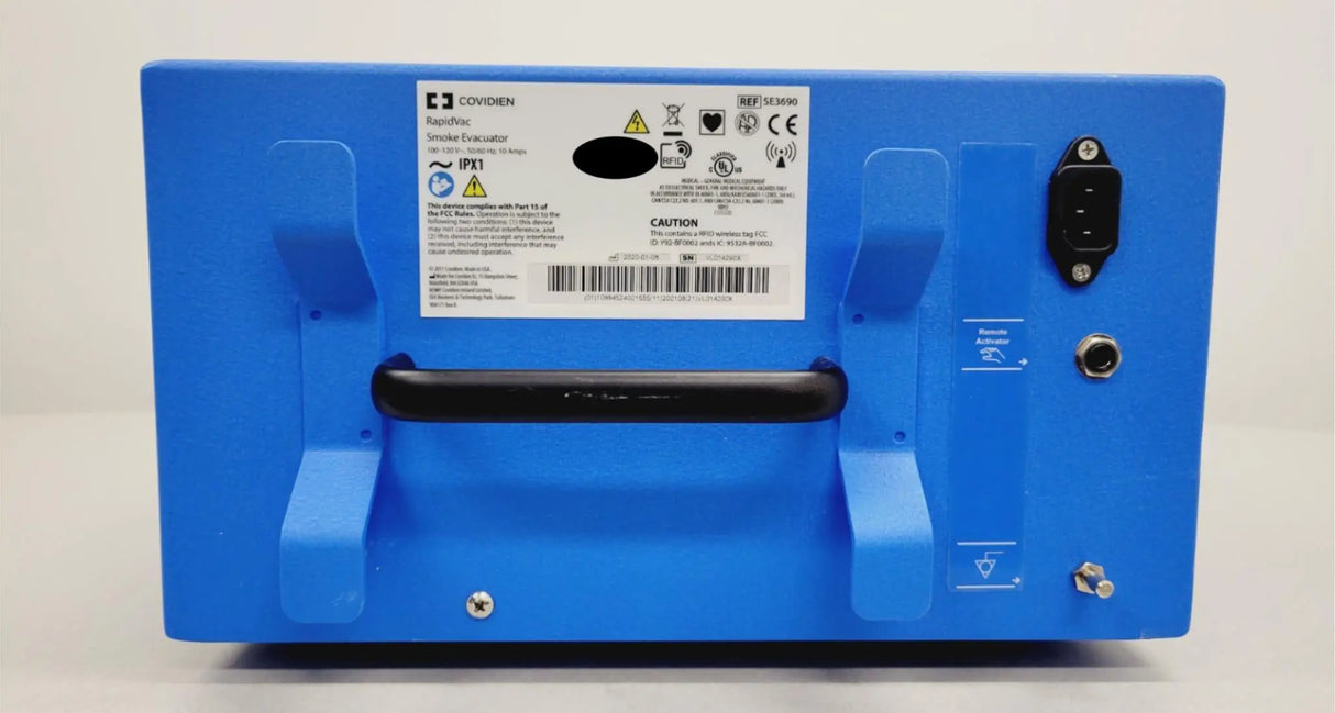 Covidien SE3690 RapidVac Smoke Evacuator MFD: 01/2020 (USED) Covidien