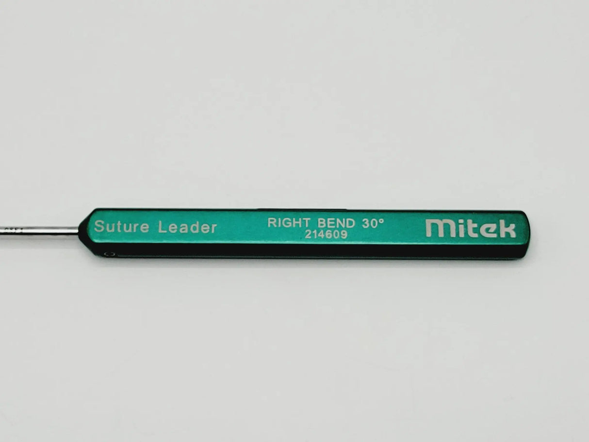 Mitek 214609 Arthroscopic Right Bend 30° Up Suture Leader 11-3/8" Mitek
