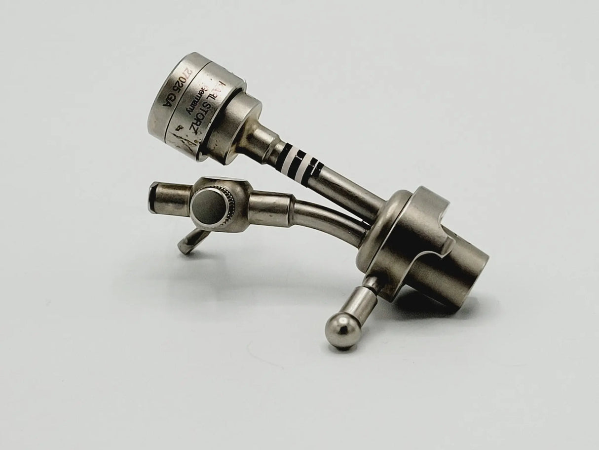 Karl Storz 27025 GA Cystoscopy Telescope Bridge w/ 1 Curved Working Channel Karl Storz