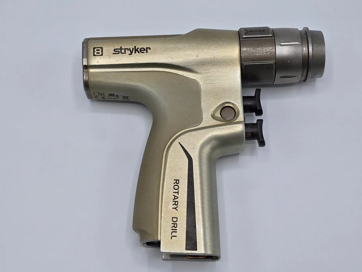 Stryker 8205-000-000 System 8 Dual Trigger Rotary Drill Handpiece 6-1/8" Stryker