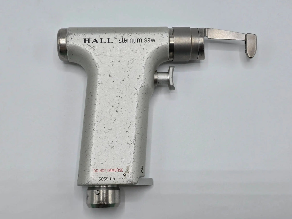 Hall 5059-05 Sternum Saw Handpiece w/ 5059-06 Sternum Guard & 5059-07 Wrench Hall