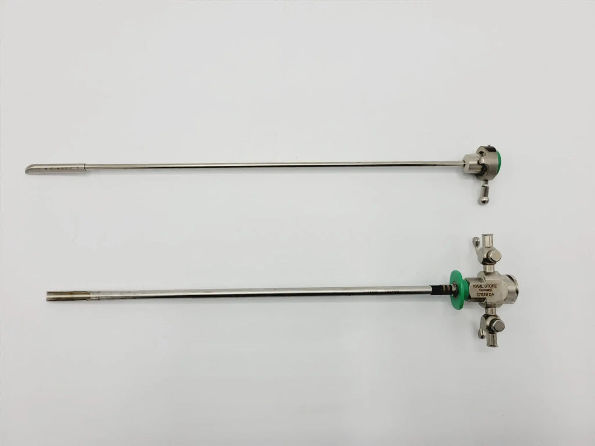 Karl Storz 27026 DA Cysto-Ureteroscope Sheath 19 Fr & 27026 DO Obturator 10-1/4" Karl Storz