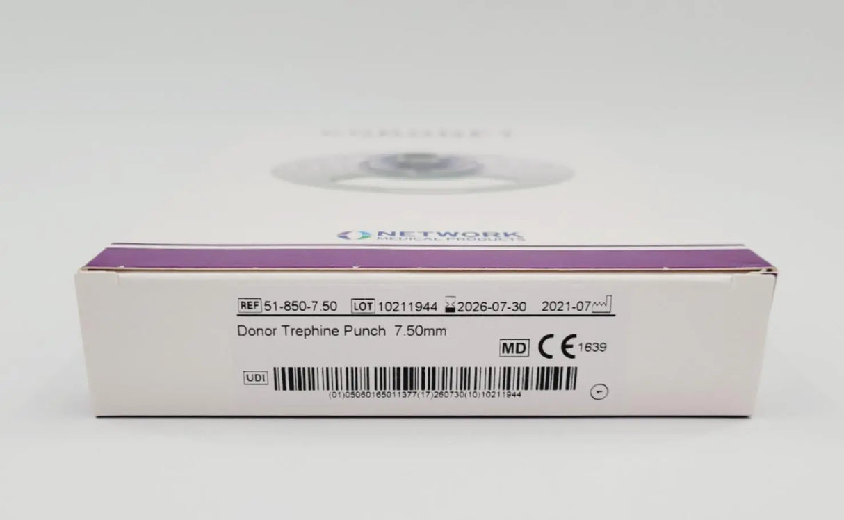 Network Medical 51-850-7.50 Donor Trephine Punch 7.50mm Network Medical
