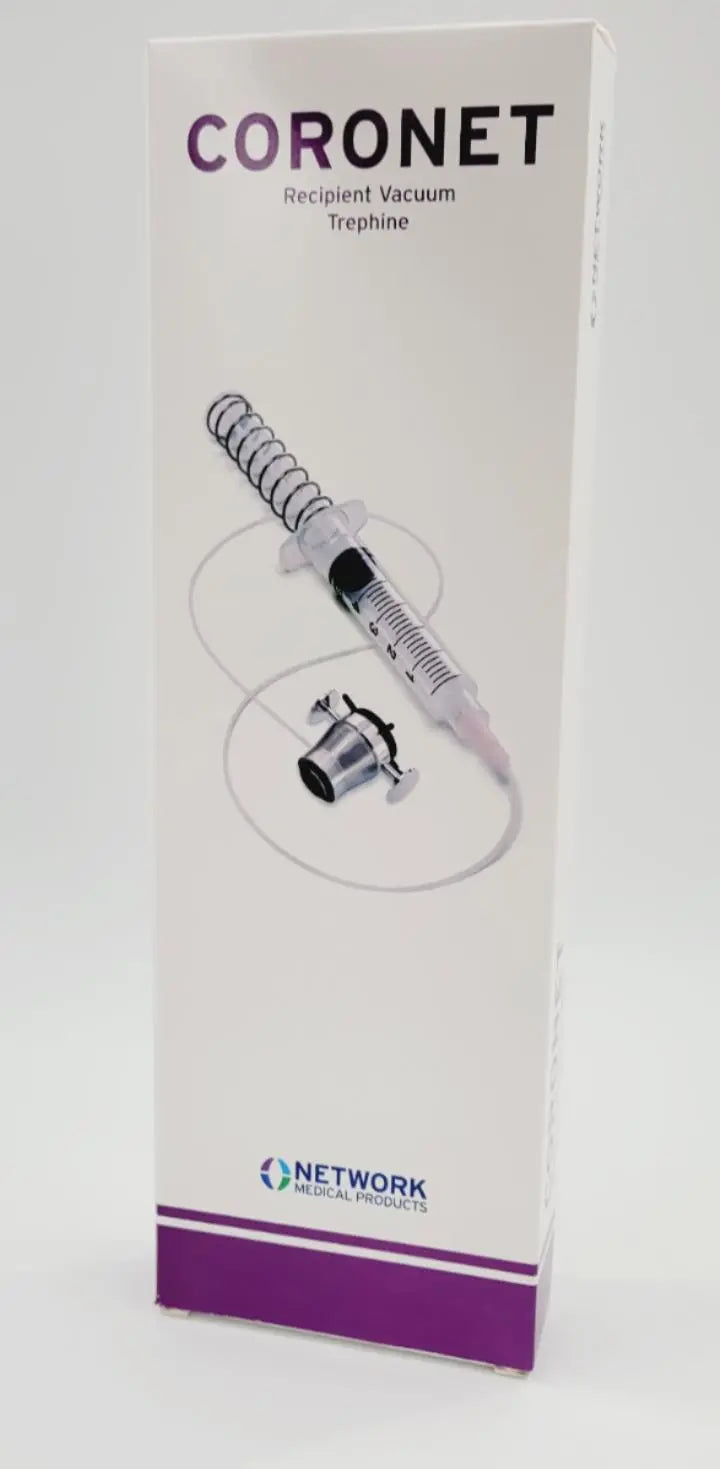 Network Medical 51-840-8.25 Recipient Vacuum Trephine 8.25mm Network Medical