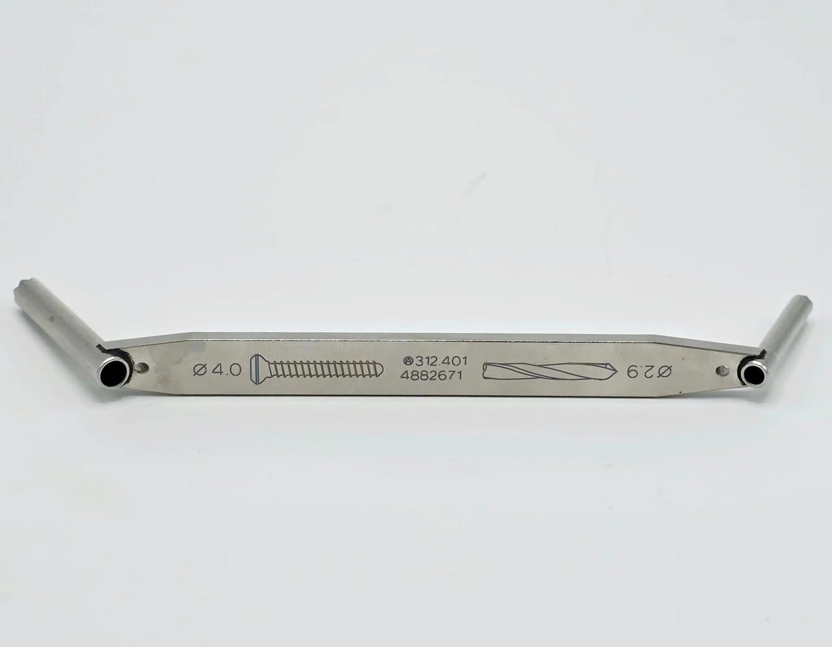 Synthes 312.401 Double Drill Sleeve 4.0mm 2.9mm Excellent Condition Synthes