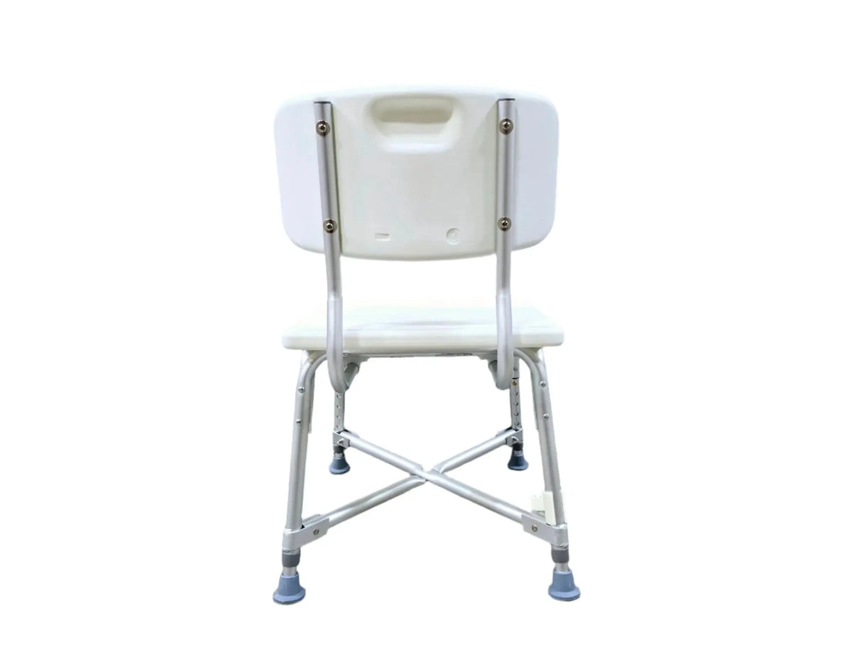 Medline MDS89745AXW Bariatric Aluminum Bath Bench w/ Back Medline