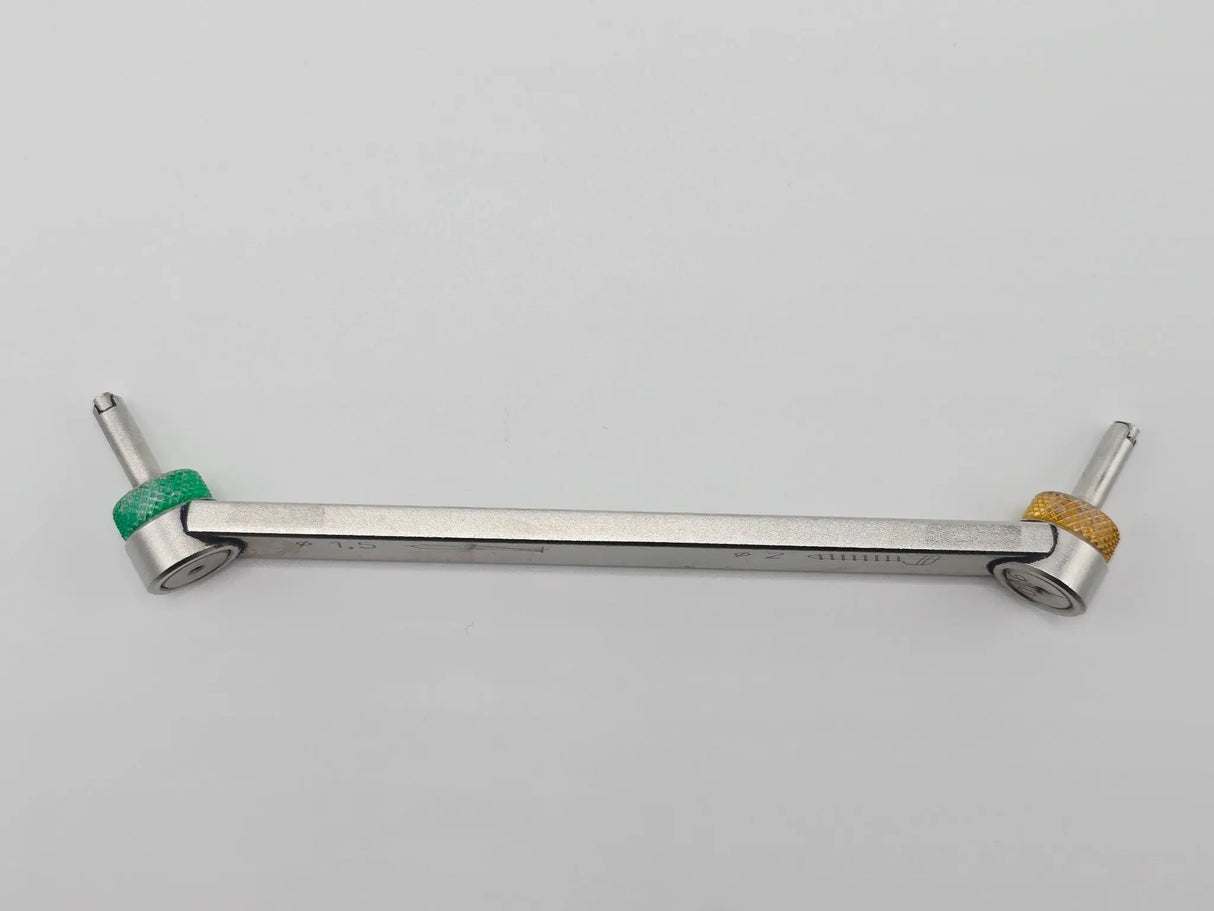 Synthes 322.15 Dynamic Compression Plate Drill Guide Neutral & Load 2.0mm Primis Medical