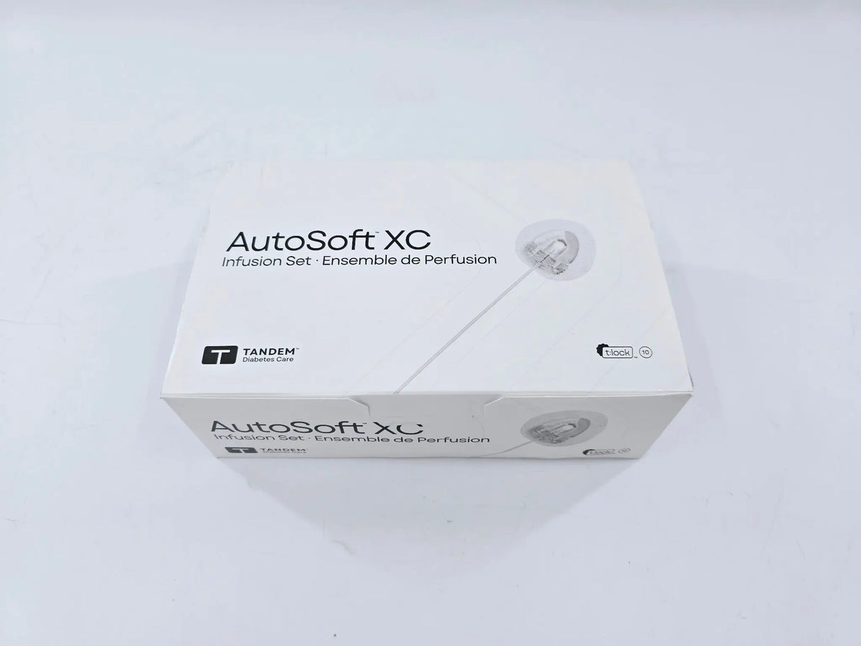 Tandem 1003912 AutoSoft XC Infusion Set 6mm x 32in Single Use Box of 10 Tandem