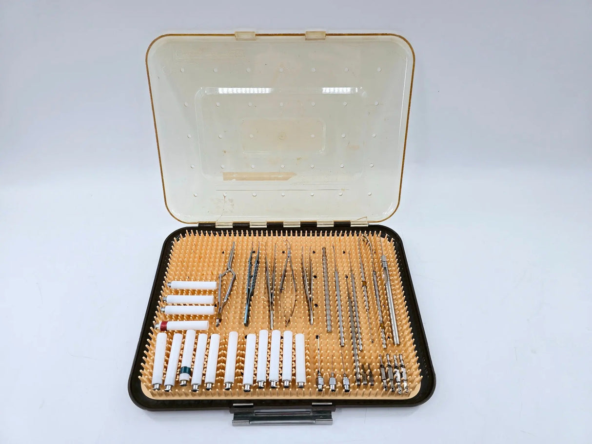 Ophthalmology Set & Sterilization Case Assorted Manufacturers Set of 38 Storz