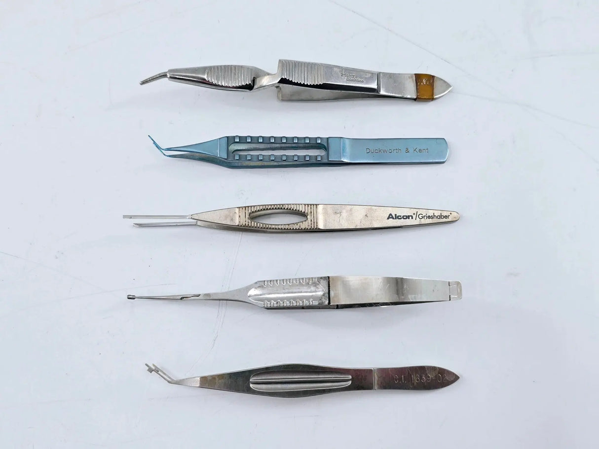 Ophthalmology Set & Sterilization Case Assorted Manufacturers Set of 38 Storz