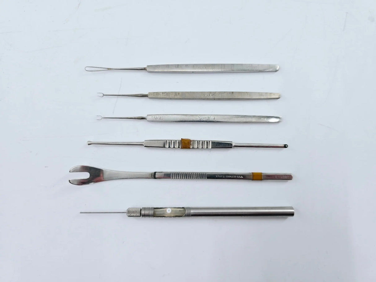 Ophthalmology Set & Sterilization Case Assorted Manufacturers Set of 38 Storz