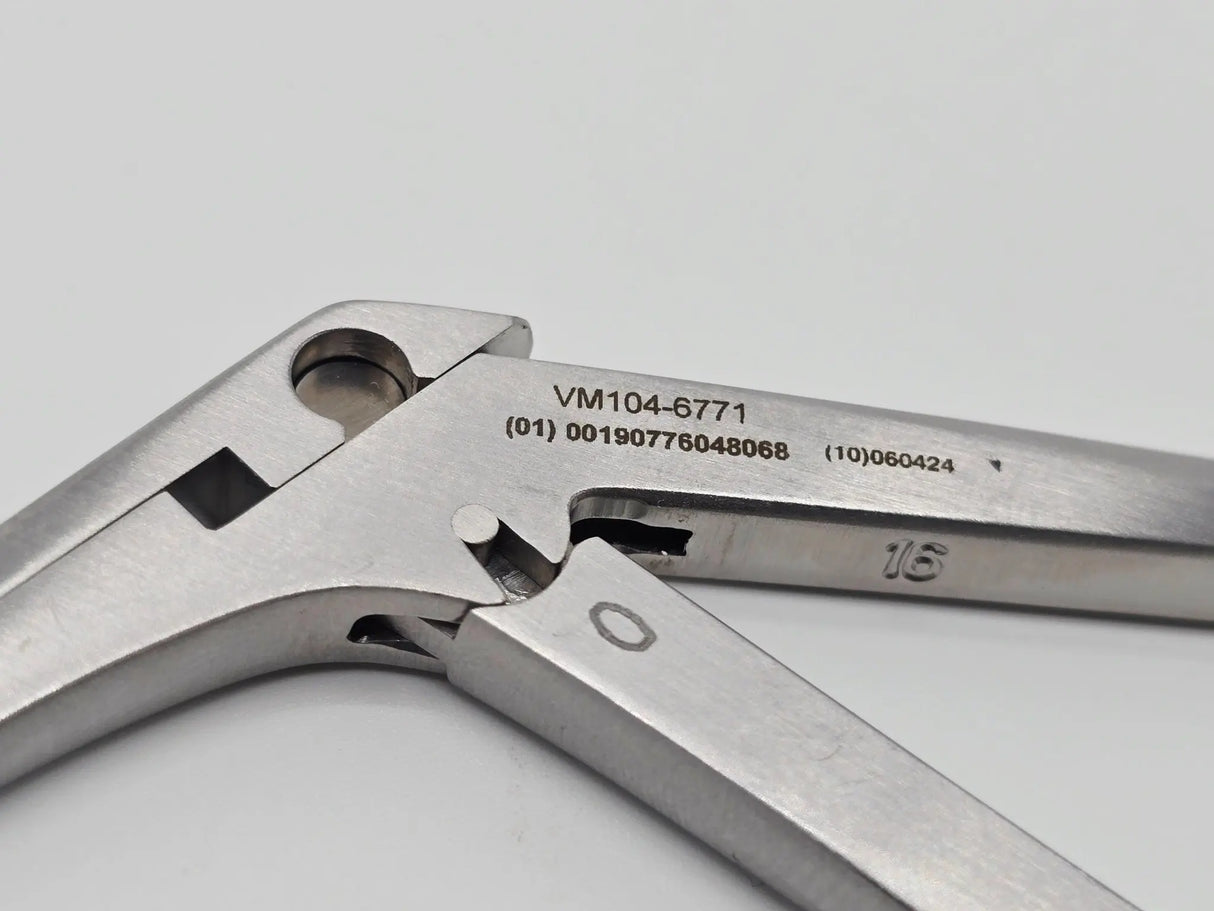 V.Mueller VM104-6771 Weil Blakesley Nasal Forceps Size 0 Angled Up 45 degrees Primis Medical