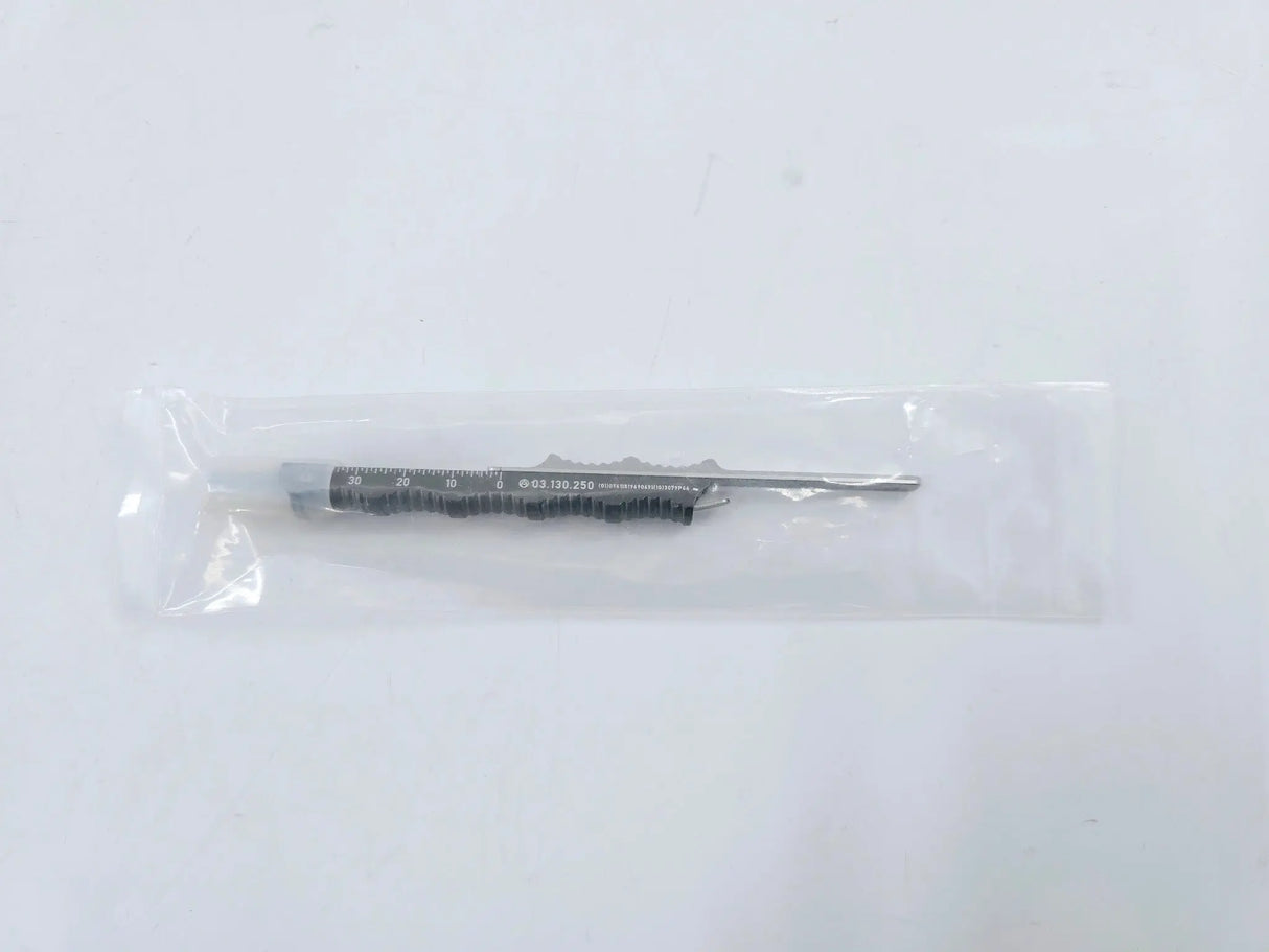 Synthes 03.130.250 Depth Gauge for 1.3mm/1.5mm & 2.0mm Screws 6" NEW Synthes