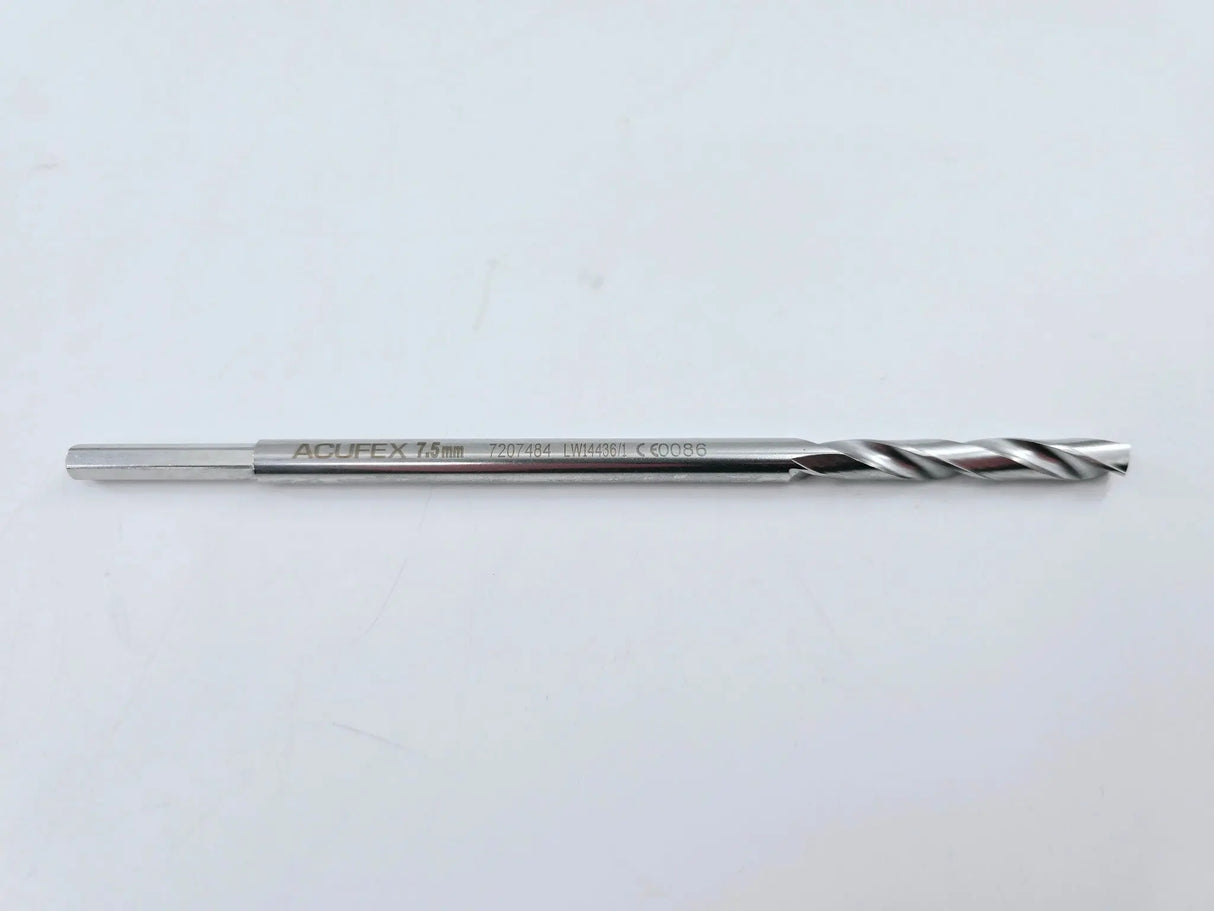Acufex 7207484 7.5mm Cannulated Drill Bit 7" Acufex