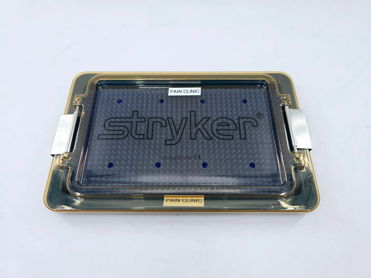Stryker 0406-650-400 MultiGen 2 Sterilization Box, Lightweight 11" x 7" x 1" Stryker