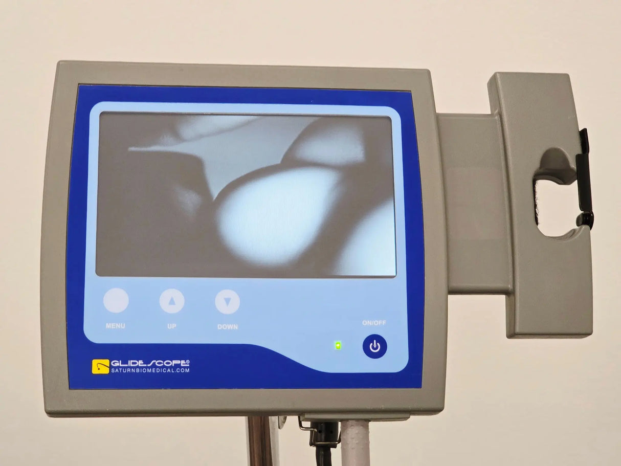 Verathon Glidescope Portable GVL Video Monitor with Two Laryngoscope Blades Primis Medical