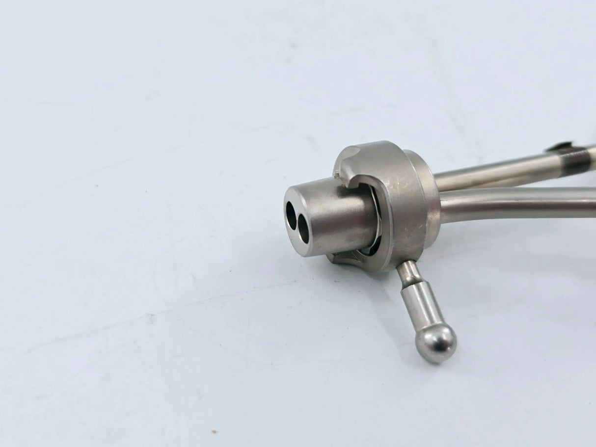 Karl Storz 27068 CD Endoscopy Telescope Bridge w/ 5Fr. Channel & Stopcock 3-3/8" Karl Storz