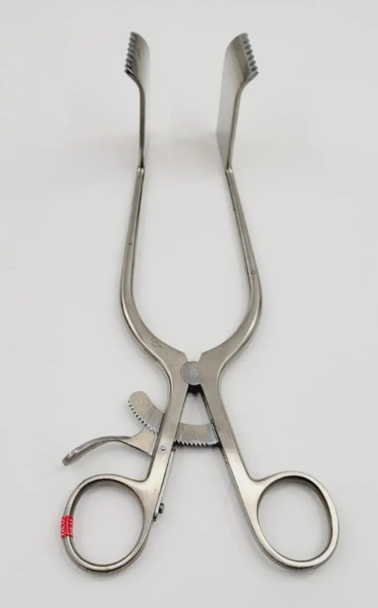 Jarit 205-245 Meyerding Laminectomy Retractor Serrated Blades 1" x 2-3/8" 7-3/4" Jarit