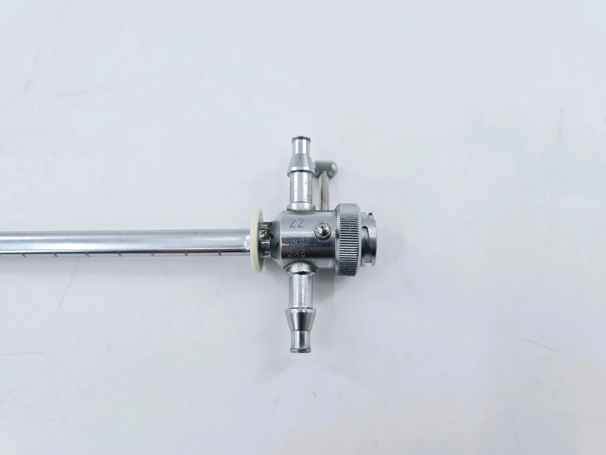 Karl Storz 27027BN Cystoscope-Urethroscope Sheath 22 Fr. w/ 2 Channels 10-1/4" Karl Storz