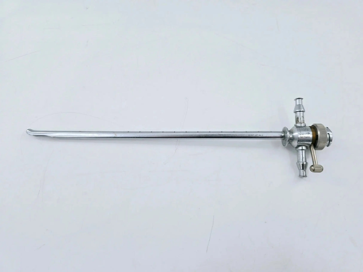 Karl Storz 27027DN Cystoscope Urethroscope Sheath 19Fr. w/ 2 Channels 10-1/4" Karl Storz