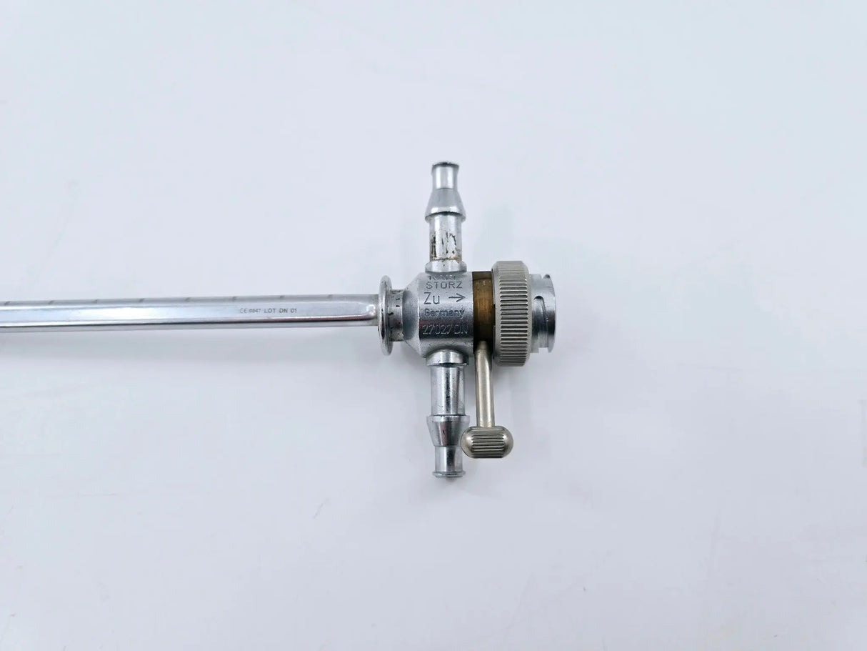 Karl Storz 27027DN Cystoscope Urethroscope Sheath 19Fr. w/ 2 Channels 10-1/4" Karl Storz