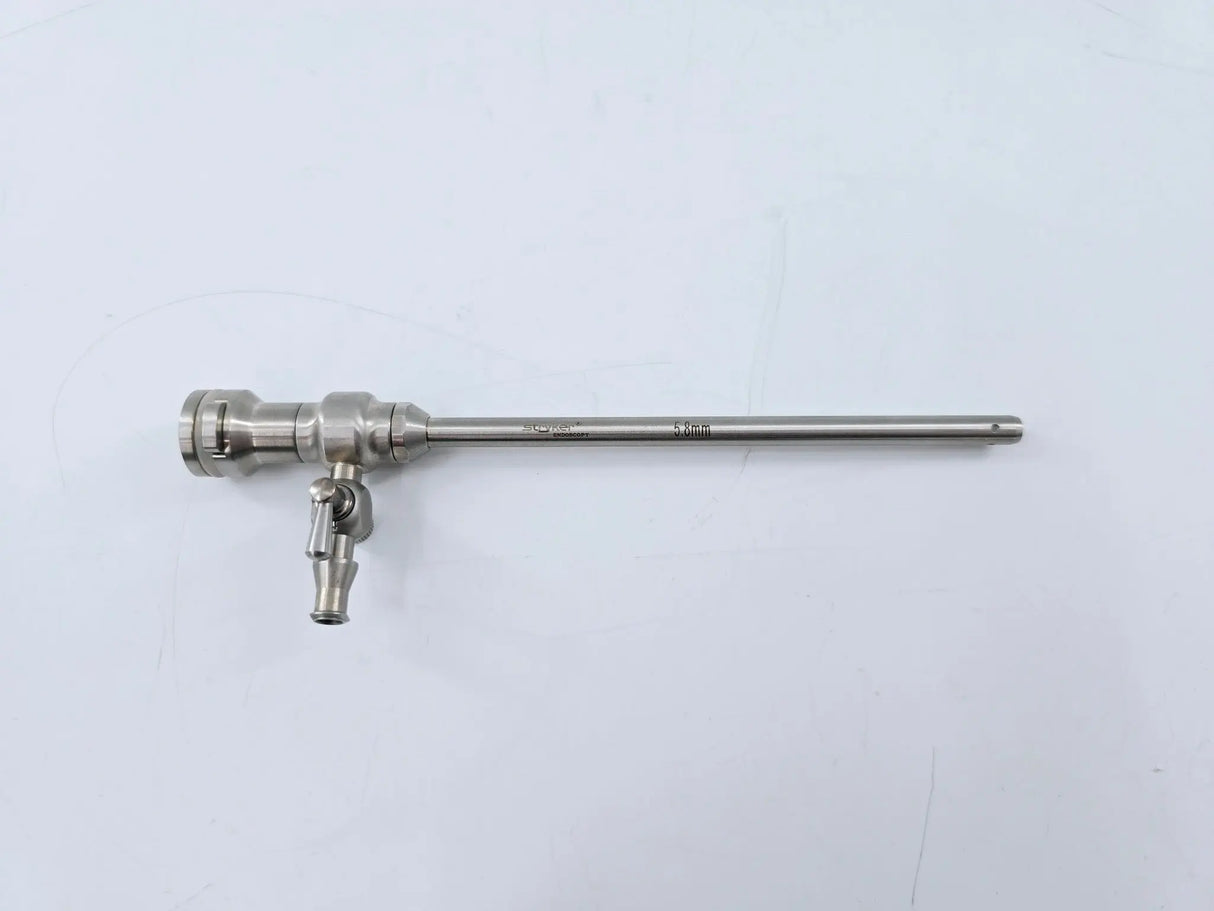Stryker 747-031-530 5.8mm Endoscopy Cannula w/ 1 Rotating Stopcock 6-1/4" Stryker