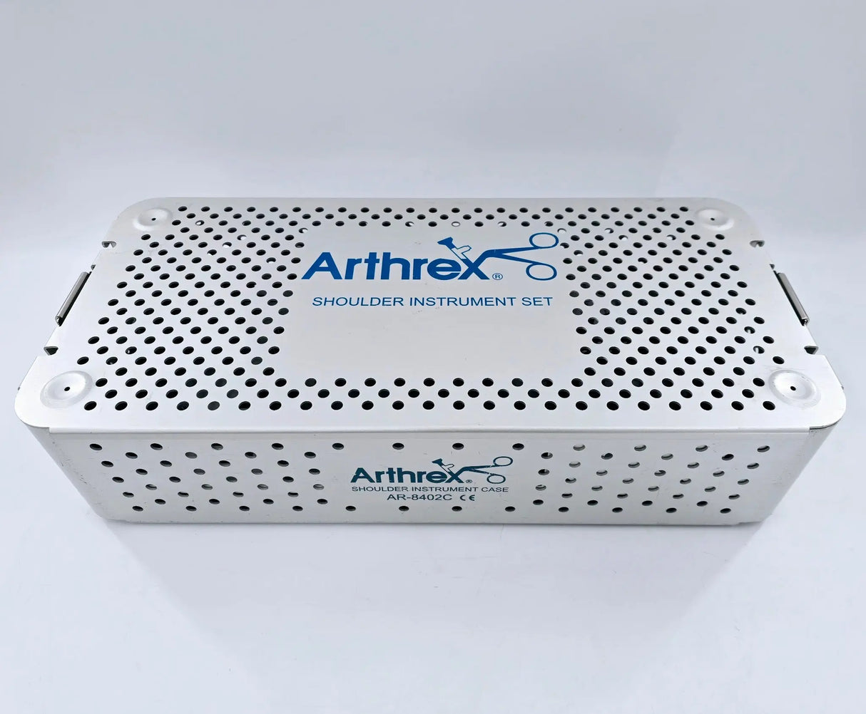 Arthrex AR-8402C Shoulder Instrument Set Sterilization Case Arthroscopy 21" Arthrex