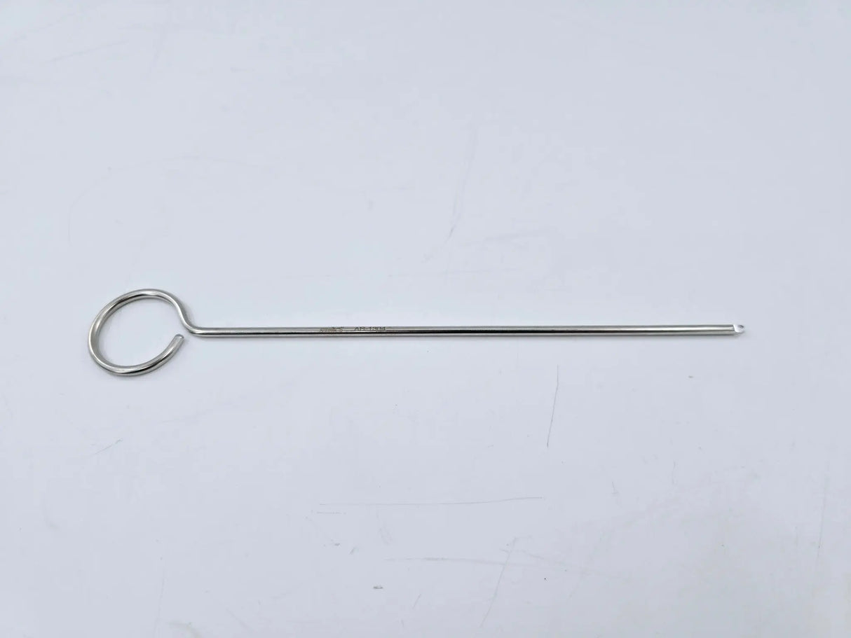 Arthrex AR-1304 Slotted Single-Hole Knot Pusher with Thumb Ring 8-1/4" Arthrex