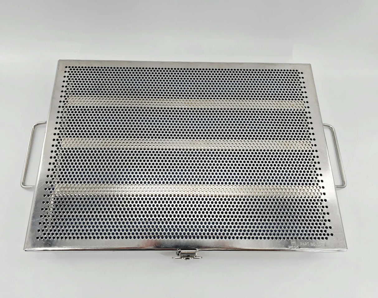 Weck Sterilization Case 1077 with Handles 15 x 10 x 1 Unbranded