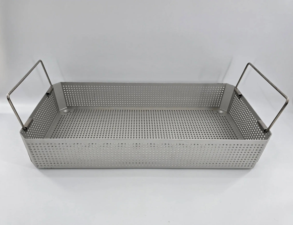 Instrument Sterilization Tray with Handles 22" x 10" x 4" Unbranded