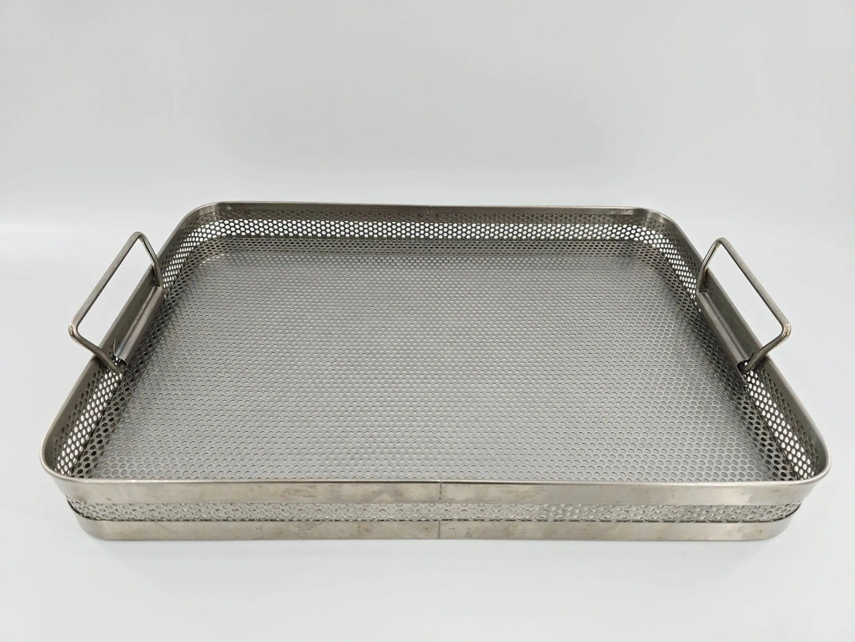 Surgical Sterilization Basket with Handles 16" x 11" X 2" Unbranded