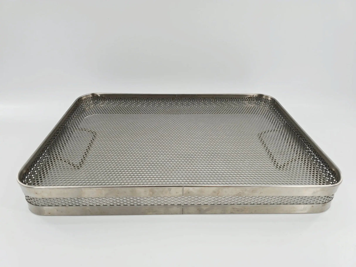 Surgical Sterilization Basket with Handles 16" x 11" X 2" Unbranded