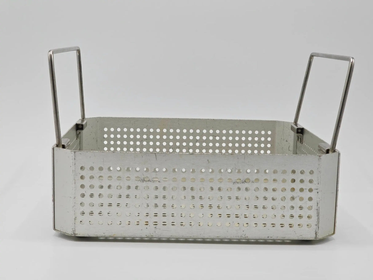 Square Surgical Sterilization Basket with Handles 10" x 10" X 3" Unbranded