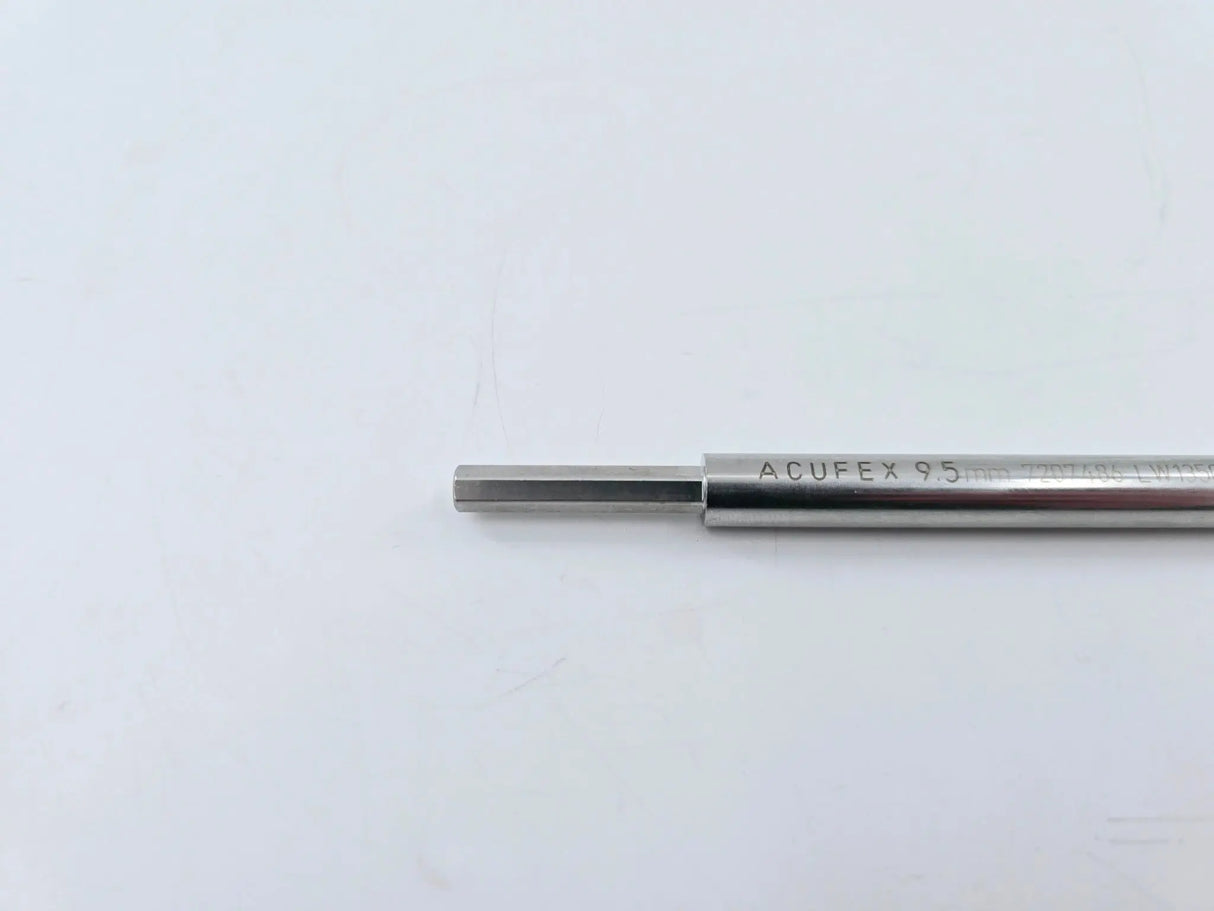 Acufex 7207486 9.5mm Cannulated Drill Bit Arthroscopy 7" Acufex