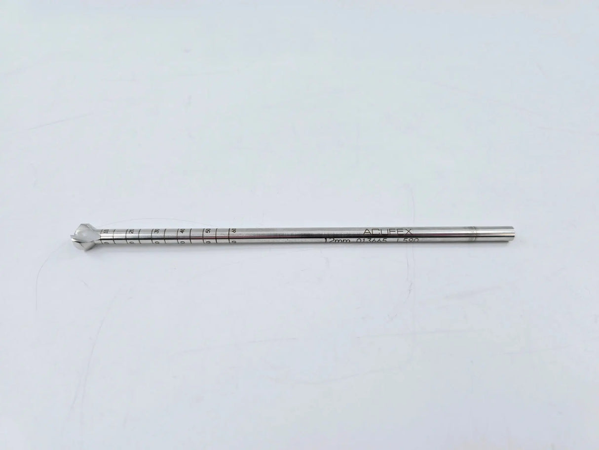 Acufex 013665 12mm Cannulated Drill Bit Endoscopy 7" Acufex