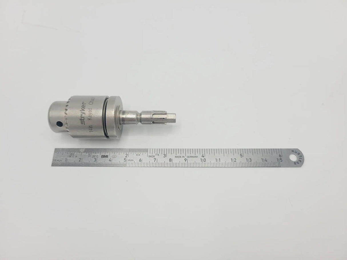 Stryker 6203-131-000 1/4" Keyed Jacobs Chuck Attachment 3-1/4" Stryker