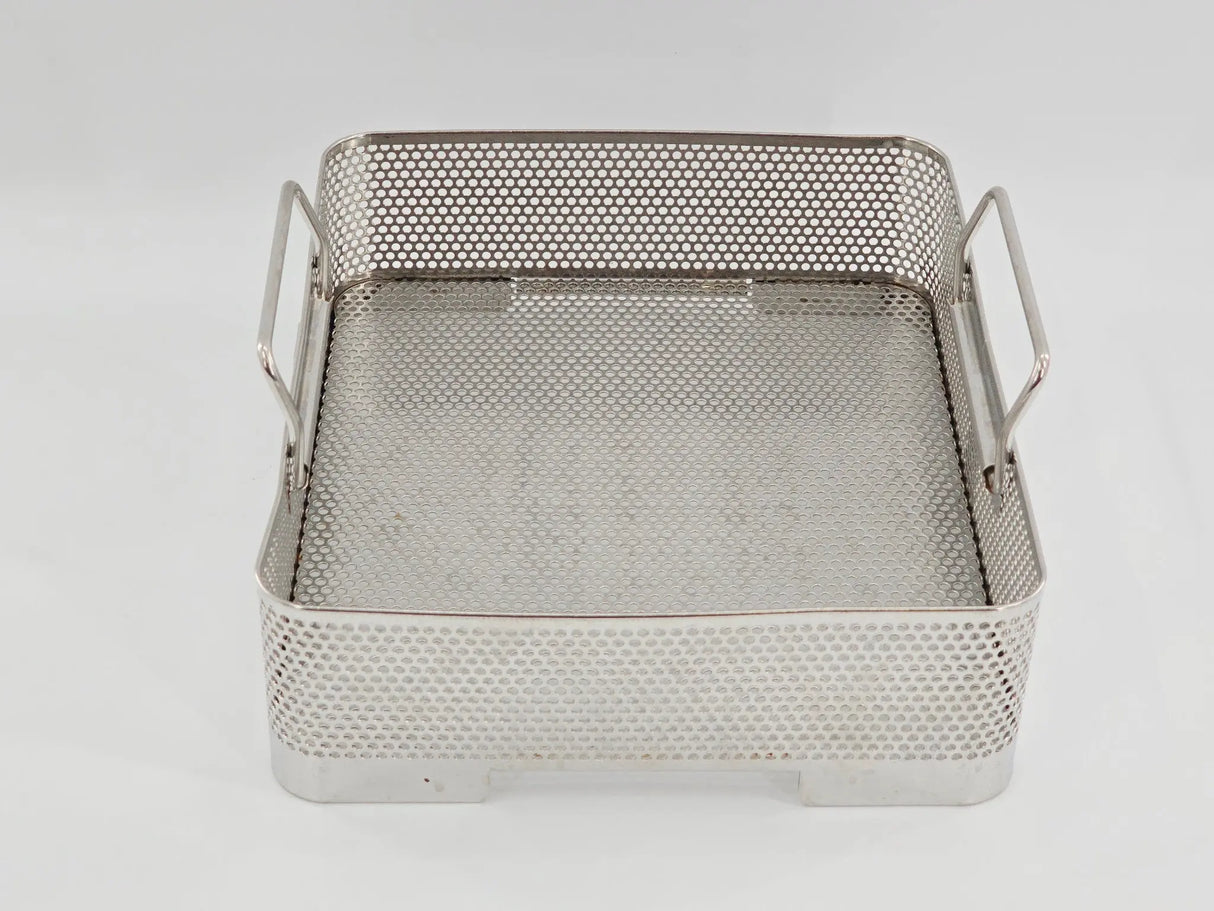 V. Mueller Genesis Stainless Steel Sterilization Basket 10.5 X 9 X 2.5 Primis Medical