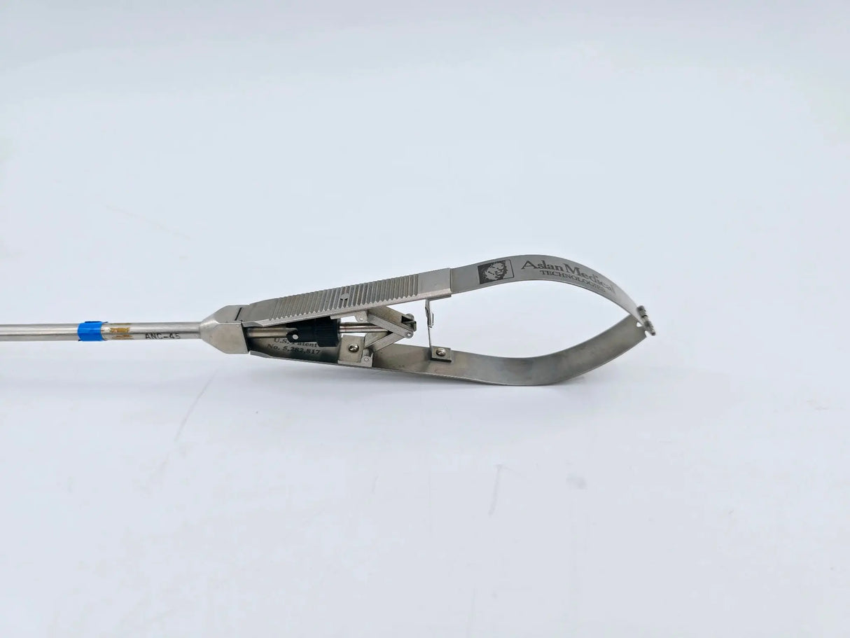 Aslan Medical ANC-45 Laparoscopic Needle Holder Grasper Curved Locking 21" Aslan Medical