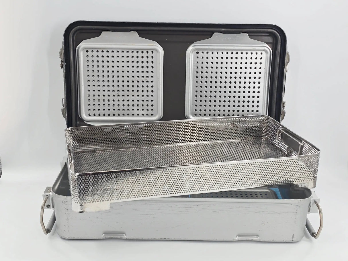 V. Mueller Genesis Full Length Sterilization Container 23 X 12 X 5" With Tray Primis Medical