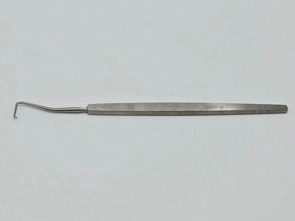 V. Mueller OP2300 Green Strabismus Hook Ophthalmic Surgical Instrument 5-3/4" Primis Medical