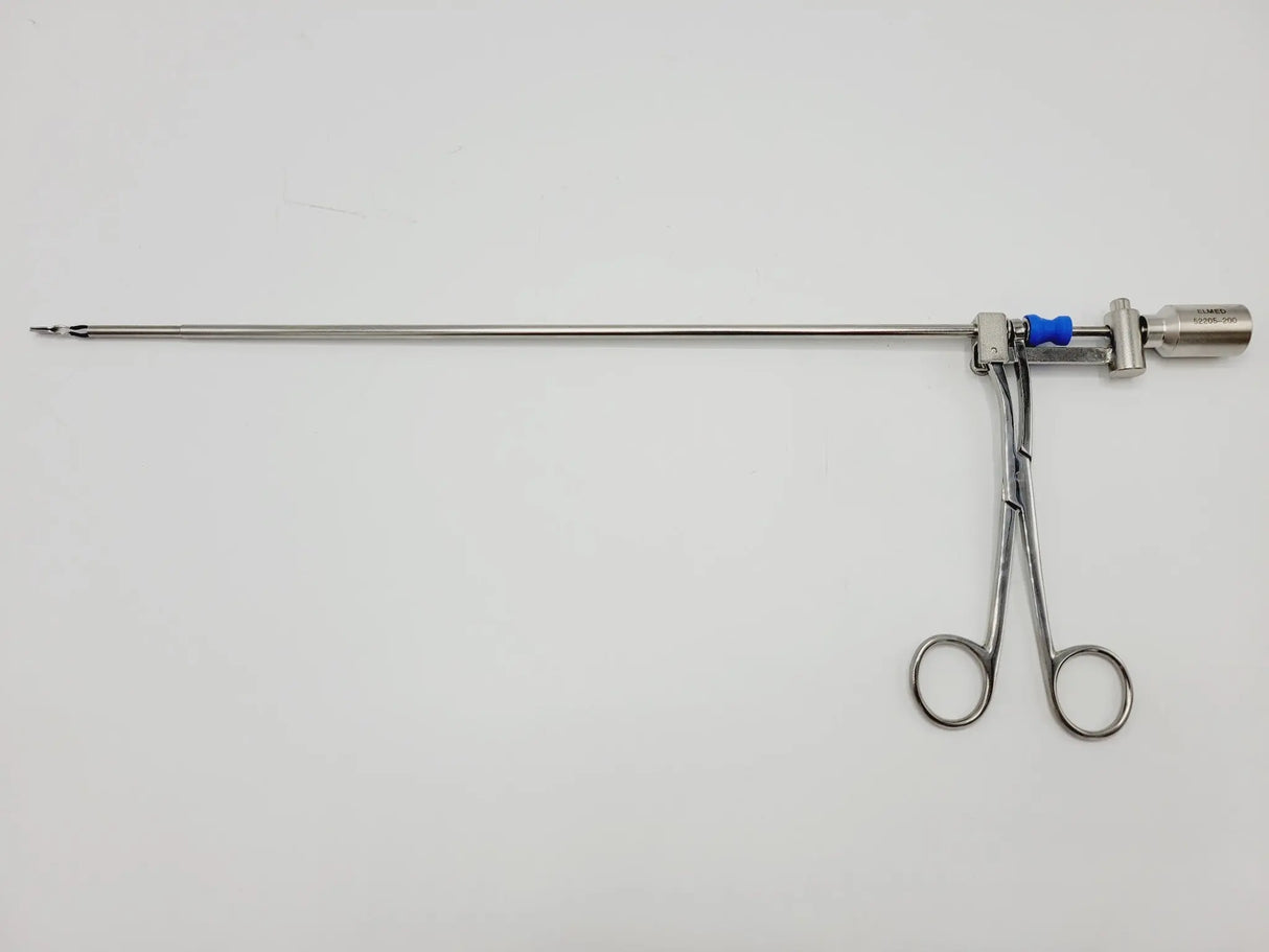 Elmed 52205-200 Scissor-Style Kleppinger Bipolar Forceps w/ Flat Tip 16-1/2" Elmed