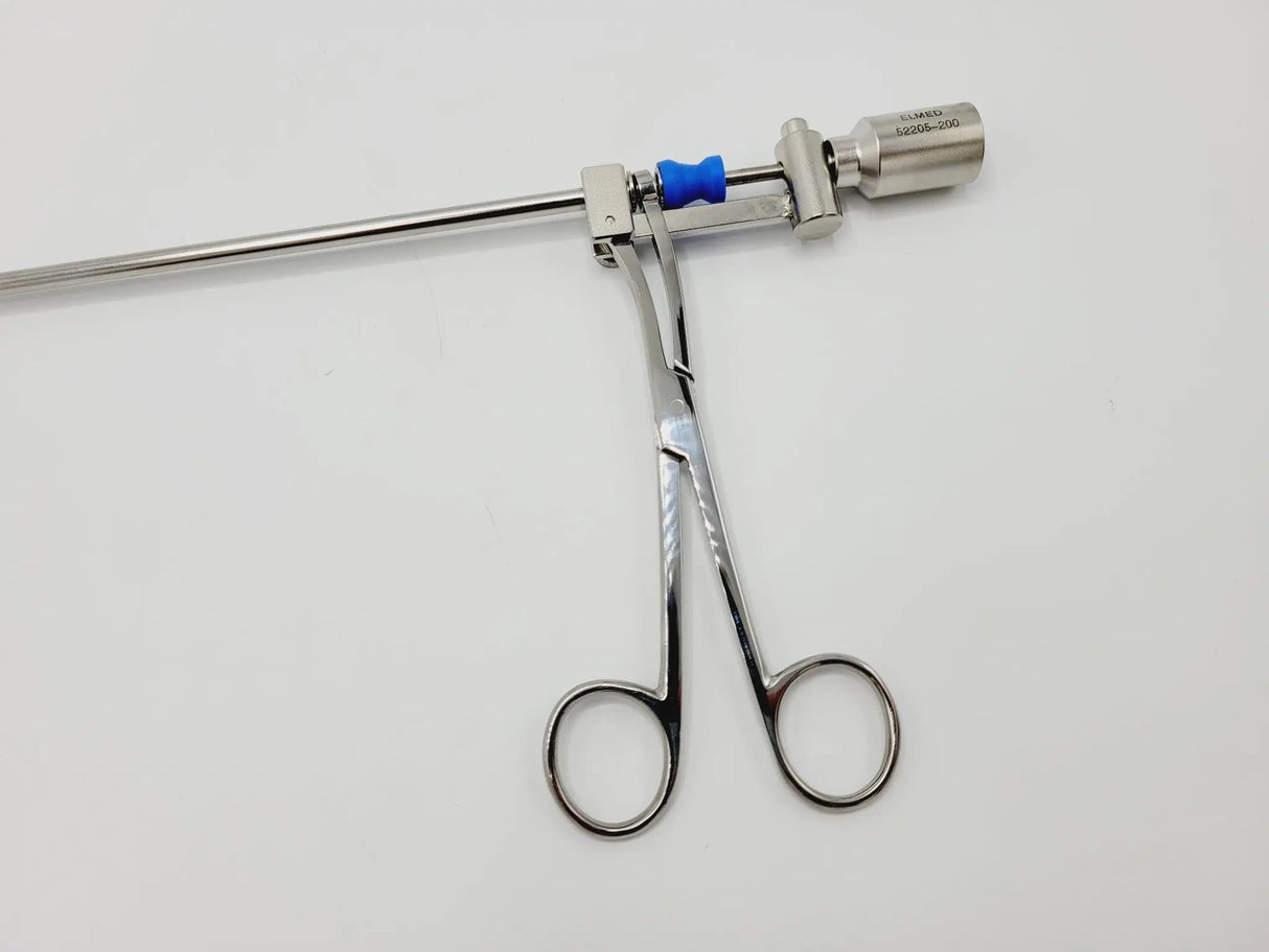 Elmed 52205-200 Scissor-Style Kleppinger Bipolar Forceps w/ Flat Tip 16-1/2" Elmed